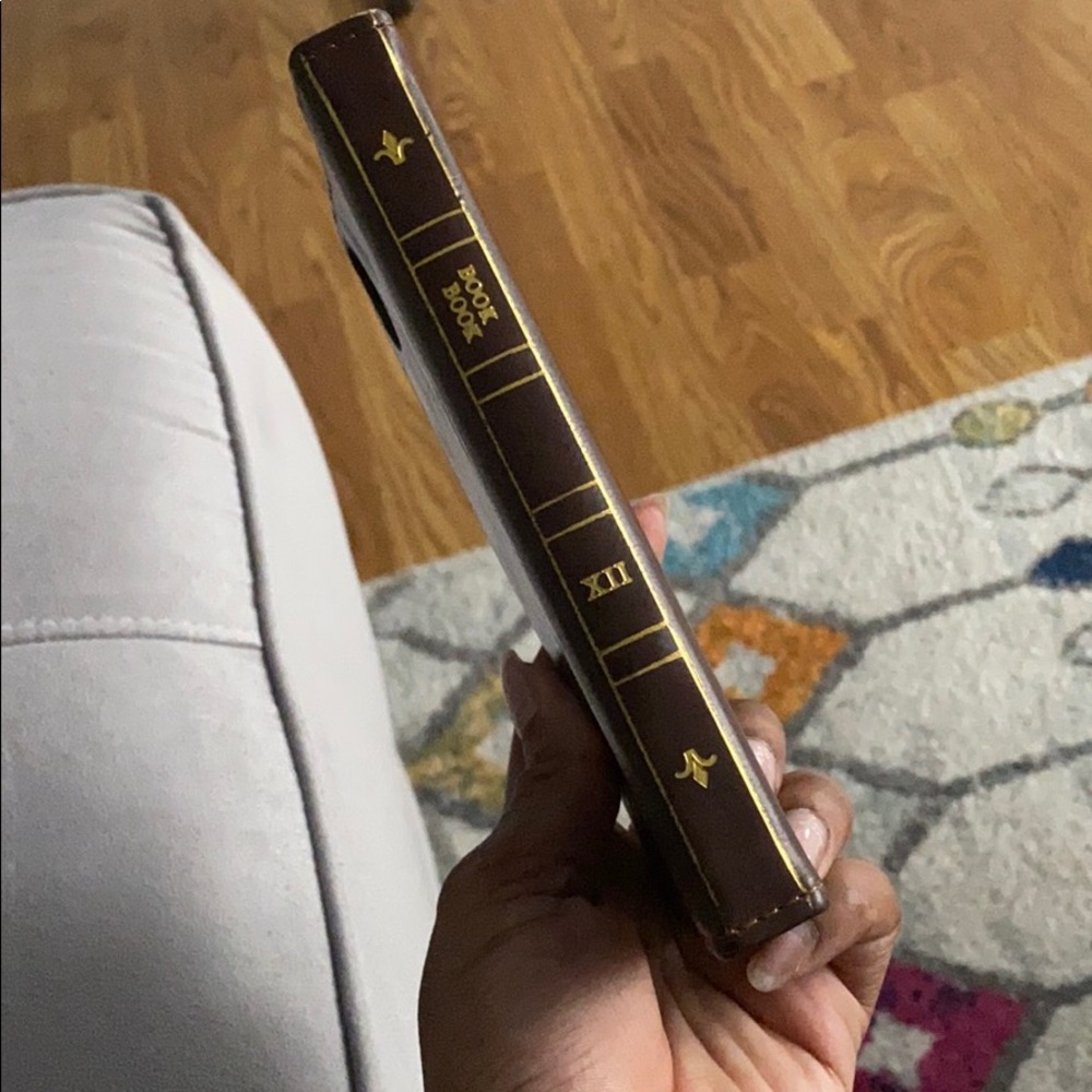 iPhone XS Max wallet case (book)
